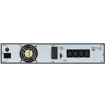 APC Easy UPS 2000VA/1600W Online UPS, 2U RM, 230V/10A Input, 4x IEC C13 Outlets, image 2