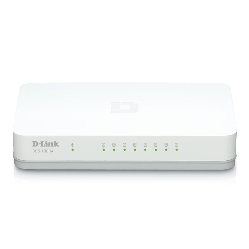 D-Link DGS-1008A 8-Port 10/100/1000 Unmanaged Switch image 0