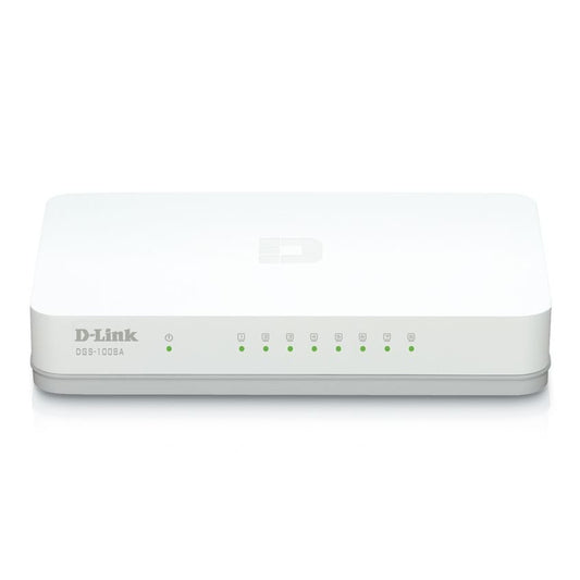 D-Link DGS-1008A 8-Port 10/100/1000 Unmanaged Switch image 0