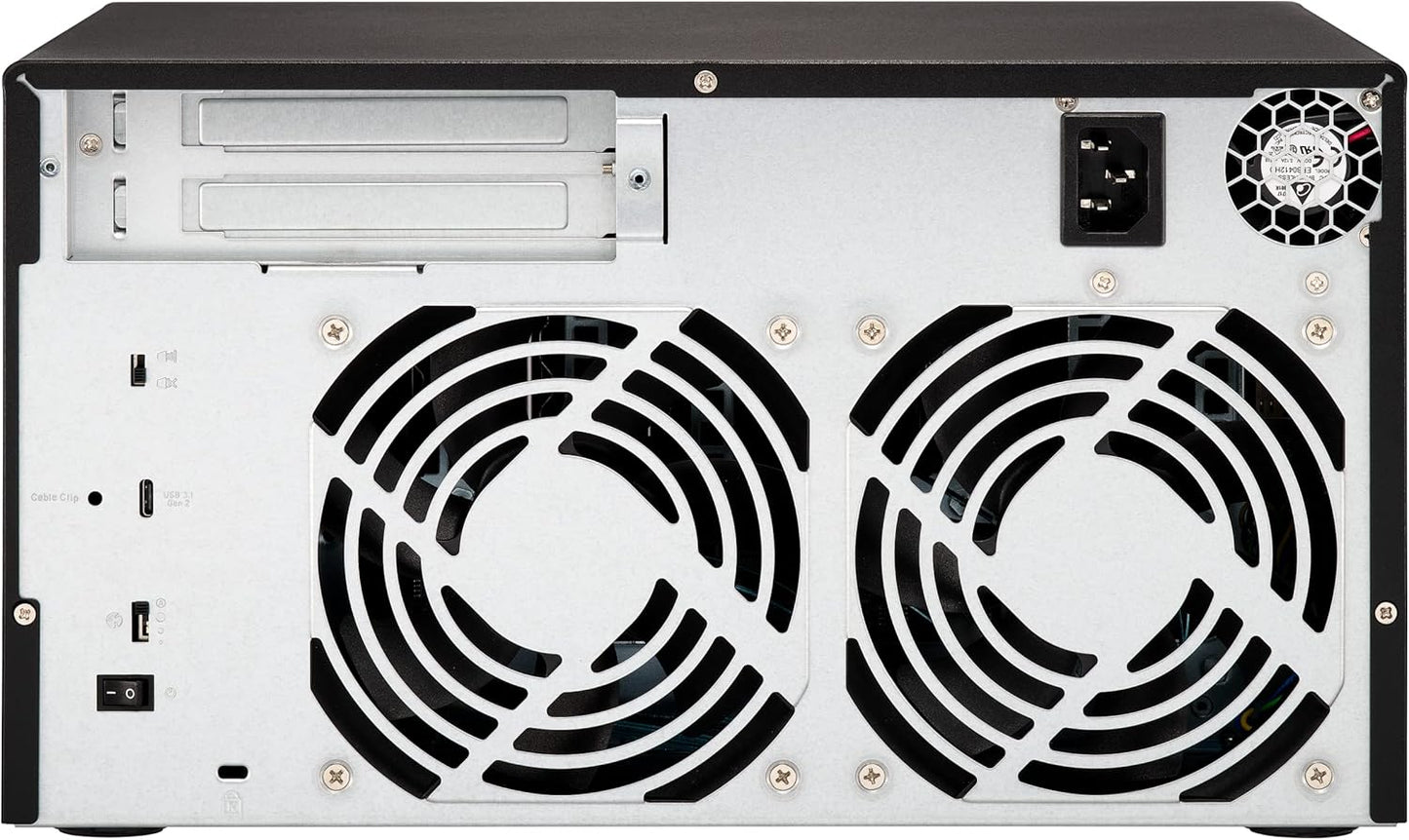 QNAP TL-D800C 8 Bay Desktop JBOD Storage Enclosure with USB 3.2 Gen 2 Type-C Connectivity