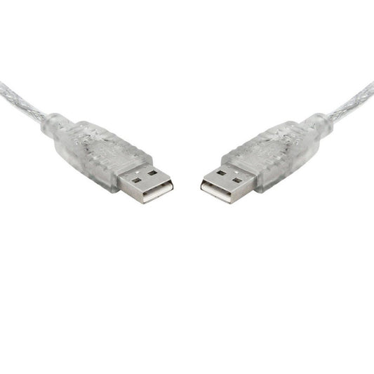 8Ware 2m USB 2.0 Cable - Type A to Type A Male to Male High Speed Data Transfer image 0