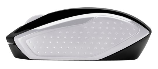 HP Wireless Mouse 200 (Black/Silver, 2HU84AA) image 2