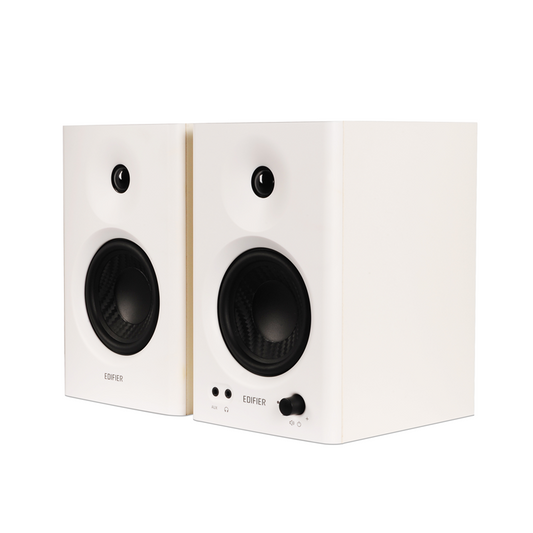 Edifier MR4 Studio Monitor - Smooth Frequency, 1' Silk Dome Tweeter, 4'  Diaphra image 1