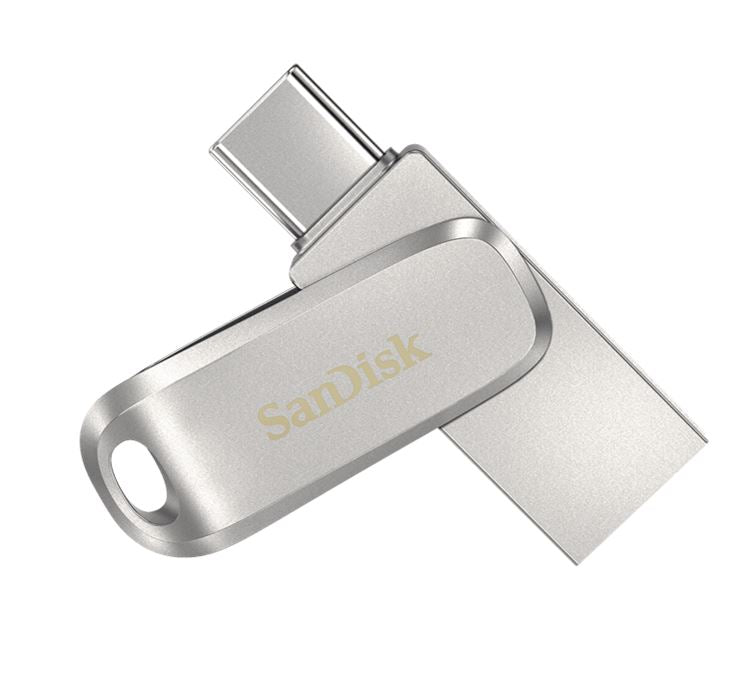 SanDisk 32GB Ultra Dual Drive Luxe USB-C & USB-A Flash Drive Memory Stick 150MB/ image 0