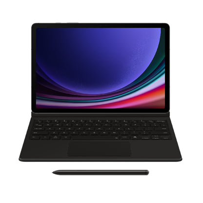Samsung Galaxy Tab S10 FE / Tab S9 / S9 FE Book Cover Keyboard Black - Magnetic, image 1