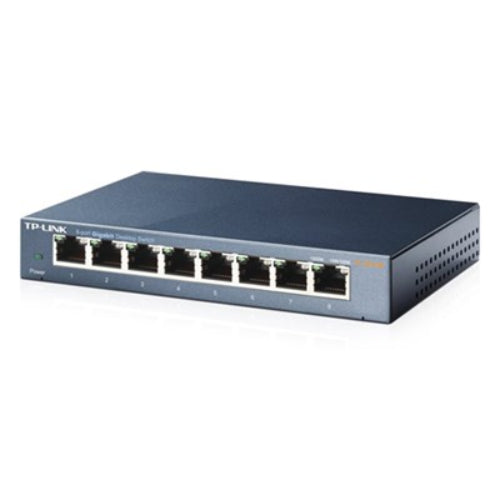 TP-Link TL-SG108 8-Port Gigabit Desktop Switch Steel Case Fanless 11.9Mpps Suppo image 2