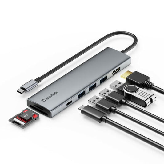 Wavlink WL-UHP5010 USB-C 8-in1 Hub image 0