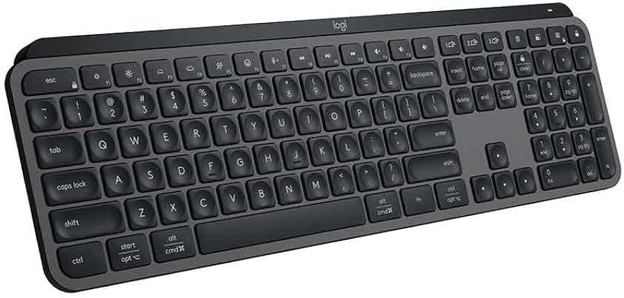 Logitech MX KEYS S Wireless ILLUMINATED Keyboard/ Rechargeable Li-Po (1500 mAh) image 2