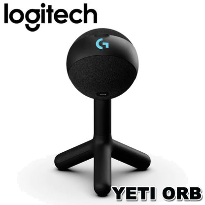 Logitech G Yeti Orb RGB Condenser Desktop Gaming Microphone  USB-C to USB-A  2-Y image 1
