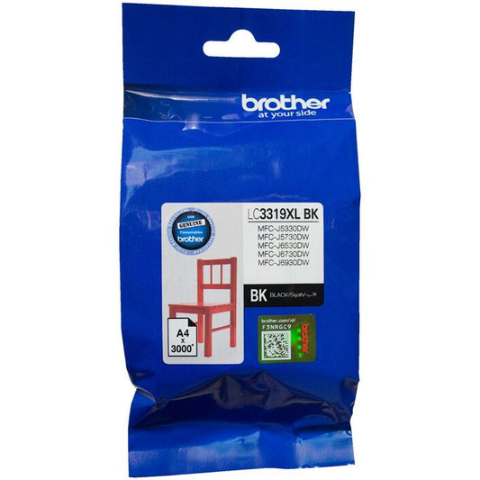 Brother LC-3319 XL Black to Suit - J5330DW/J5730DW/J6530DW/J6730DW/J6930DW image 0