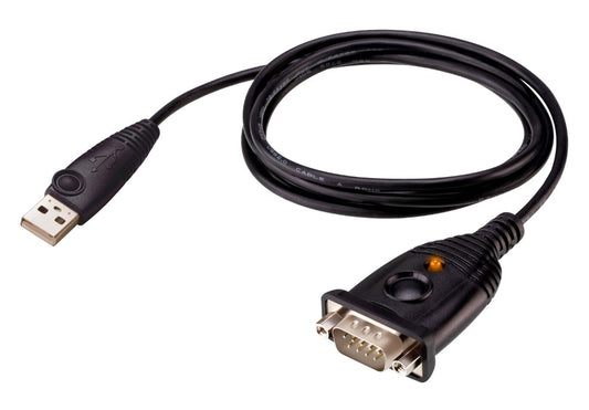 Aten USB to RS-232 Adapter with FTDI Chip for Enhanced Device Compatibility image 0