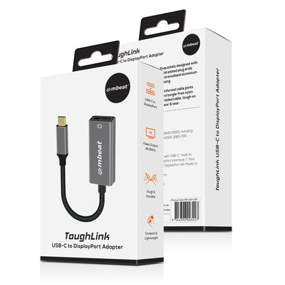 mbeat Elite USB-C to Display Port Adapter  -Converts USB-C to DisplayPort female image 3