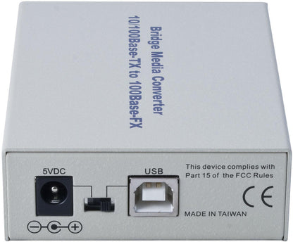 Alloy FCR200ST 10/100Base-TX to 100Base-FX Multimode Fibre (ST) Converter with L image 2