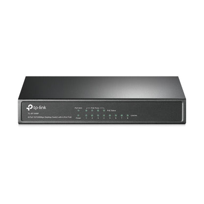 TP-Link TL-SF1008P 8-Port 10/100Mbps Desktop Unmanaged Switch 4-Port PoE 57W IEE image 0