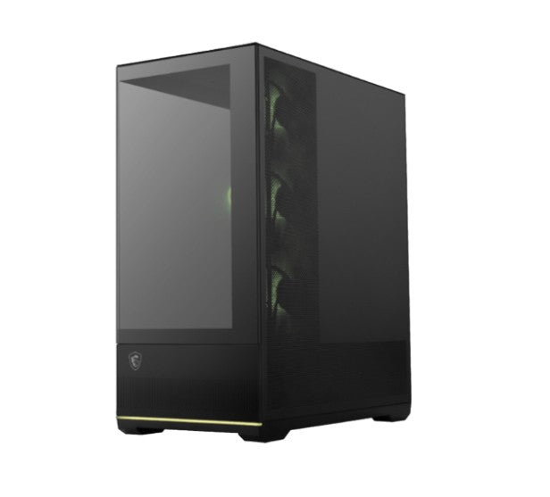 MSI MAG PANO 110R PZ  BLACK Micro ATX Case, 2 x USB 5Gbps , 1x USB C 20Gbps, 1 x image 2