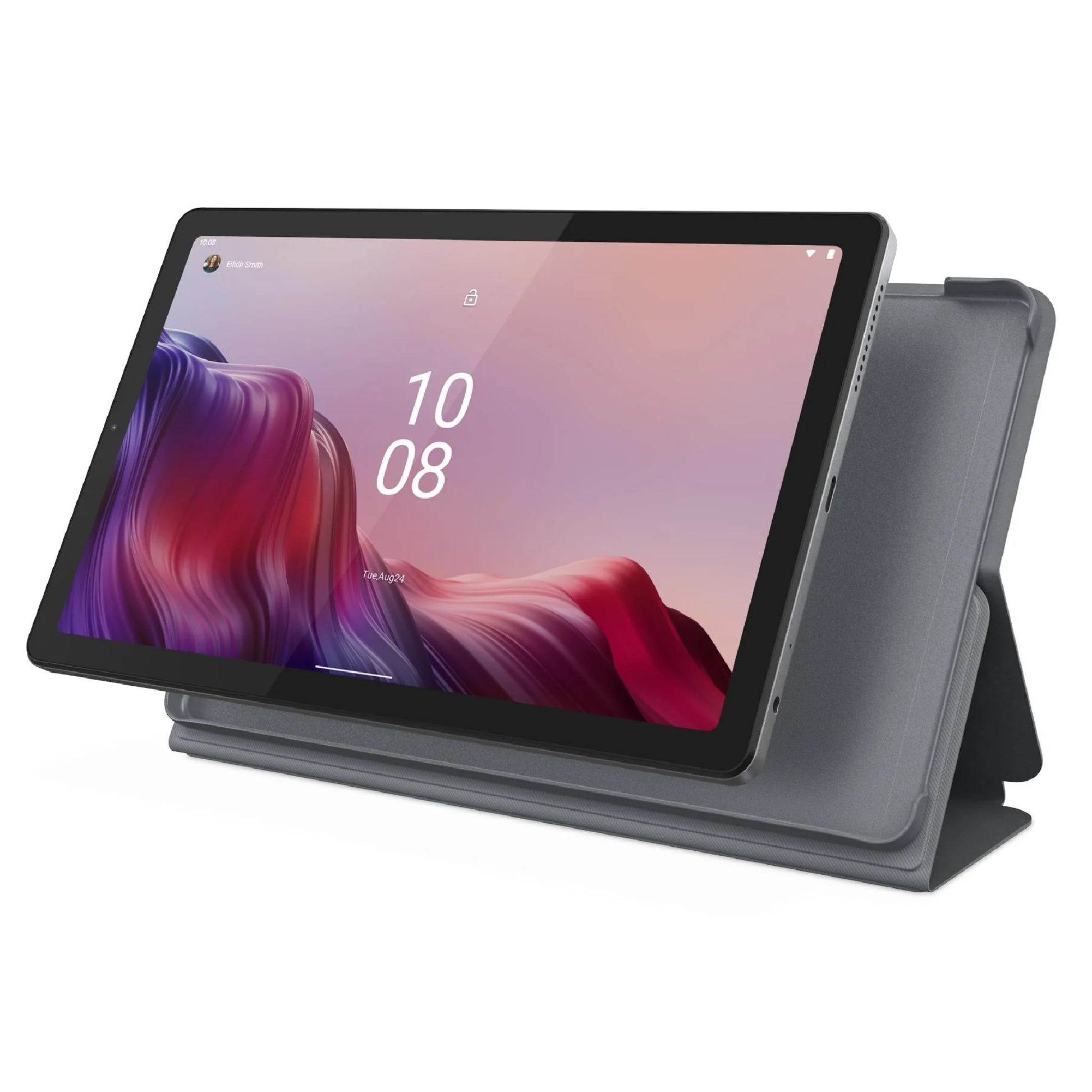 Lenovo Tab M9 + Folio Case - Grey (ZAC30200AU), All Around Protection, Brimless image 0
