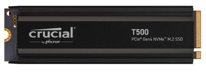 Crucial T500 4TB Gen4 NVMe SSD Heatsink - 7400/7000 MB/s R/W 2400TBW 1440K IOPs image 2