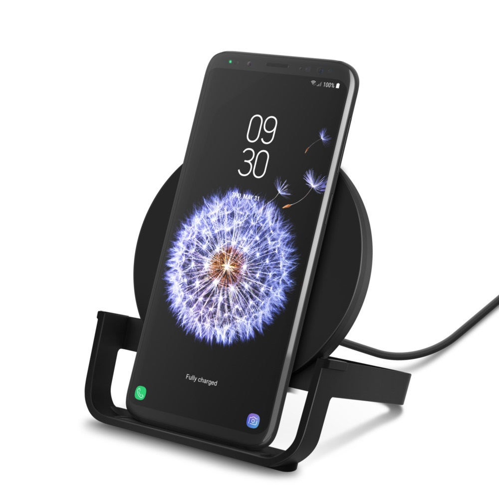 Belkin BoostCharge Wireless Charging Stand 10W(AC Adapter Not Included) - Black( image 0