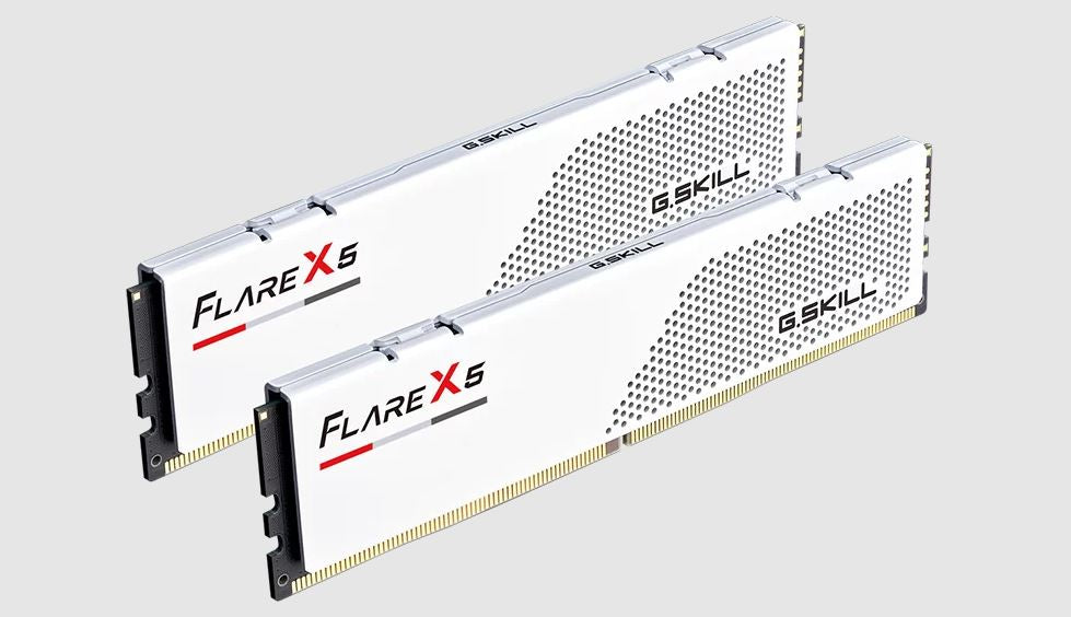 G.SKILL F5-6000J3636F32GX2-FX5W 64GB (2 x 32GB)/ DDR5 6000 MT/s/ Timings 36-36-3 image 1