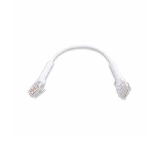 Ubiquiti UniFi Patch Cable Single Unit, 5m, White, End Bendable to 90 Degree, RJ image 1