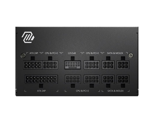 MSI MAG A750GL PCIE5 750W Up to 90% (80 Plus Gold) ATX Power Supply Unit, PFC, 1 image 1