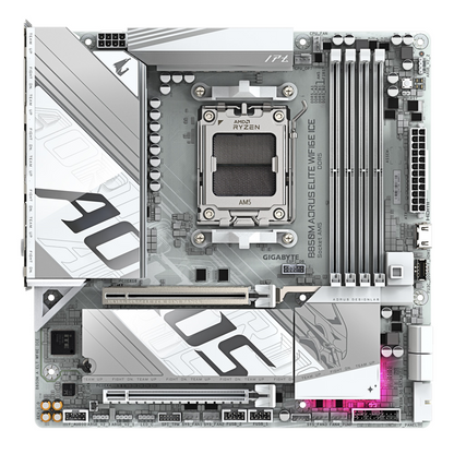 Gigabyte B850M A ELT WF6E ICE, AMD AM5, 4 x DDR5 up to 256 GB, 1 x HDMI, 1 x PCI image 1