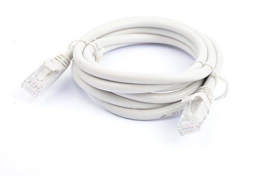 8Ware CAT6A Cable 2m - Grey Color RJ45 Ethernet Network LAN UTP Patch Cord Snagl image 1