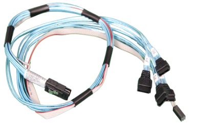 SuperMicro mSAS to 4 x SATA 70cm/SFF-8087 to 4 x SAS/SATA image 0