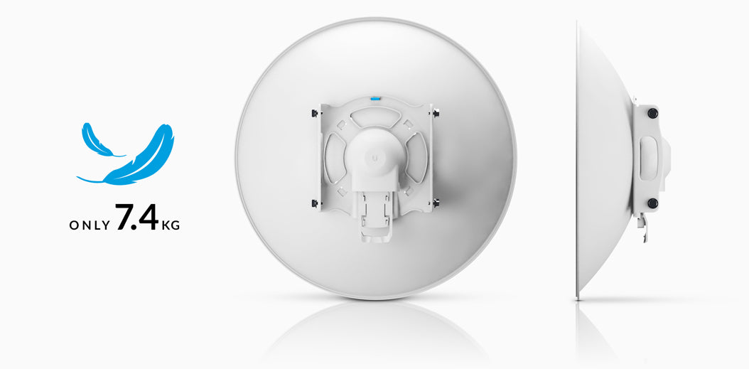 Ubiquiti UISP 5GHz RocketDish 30dBi With Rocket Kit Light Weight. 2x2 Dual-polar image 0
