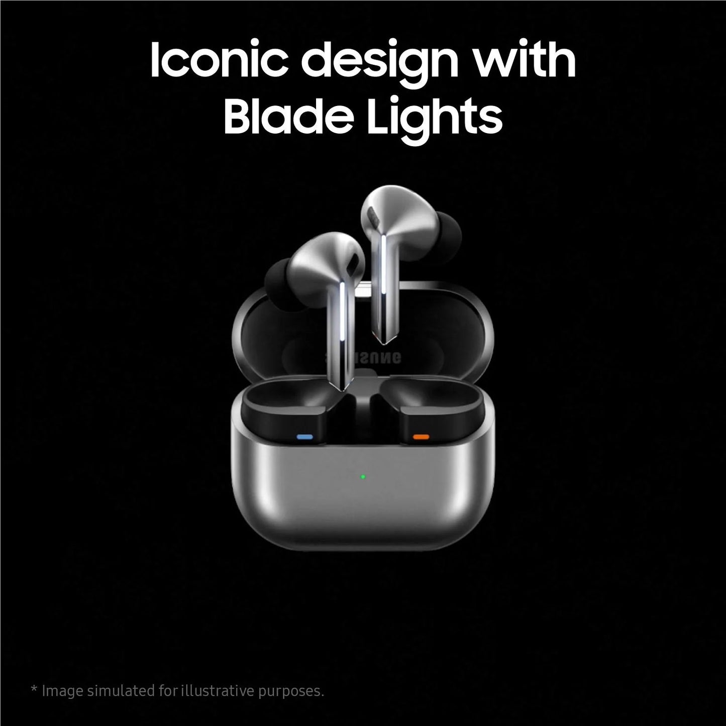 Samsung Galaxy Buds3 Pro - Silver(SM-R630NZAAASA), Active Noise Cancellation, Er image 3