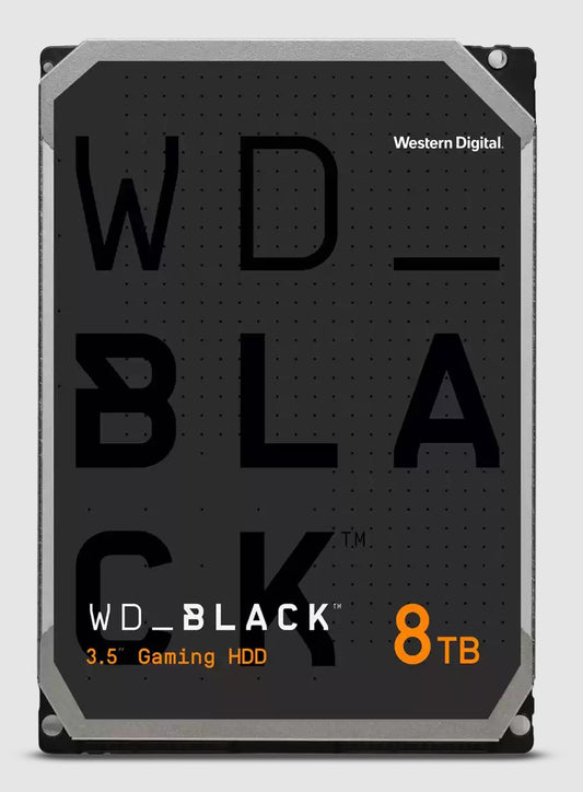 Western Digital WD Black 8TB 3.5' HDD SATA 6gb/s 7200RPM 256MB Cache CMR Tech fo image 0