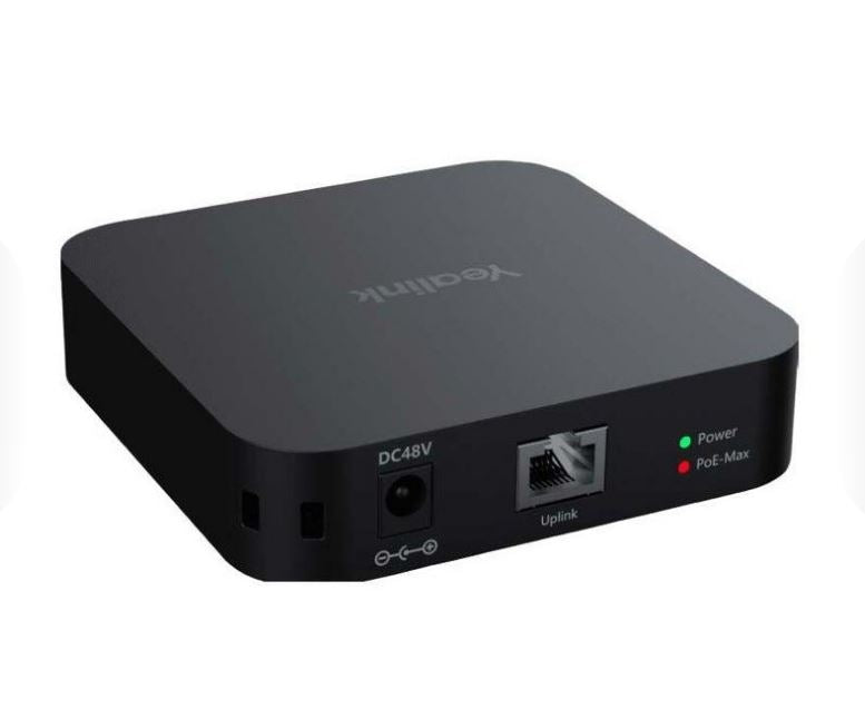 Yealink RCH40 E2 4-Port PoE Switch, Used For Connecting Yealink Meeting Room Cam image 1