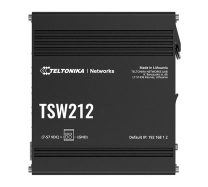 Teltonika Managed Ethernet Switch, L2 With additional L3 Features, Supports Prof image 1