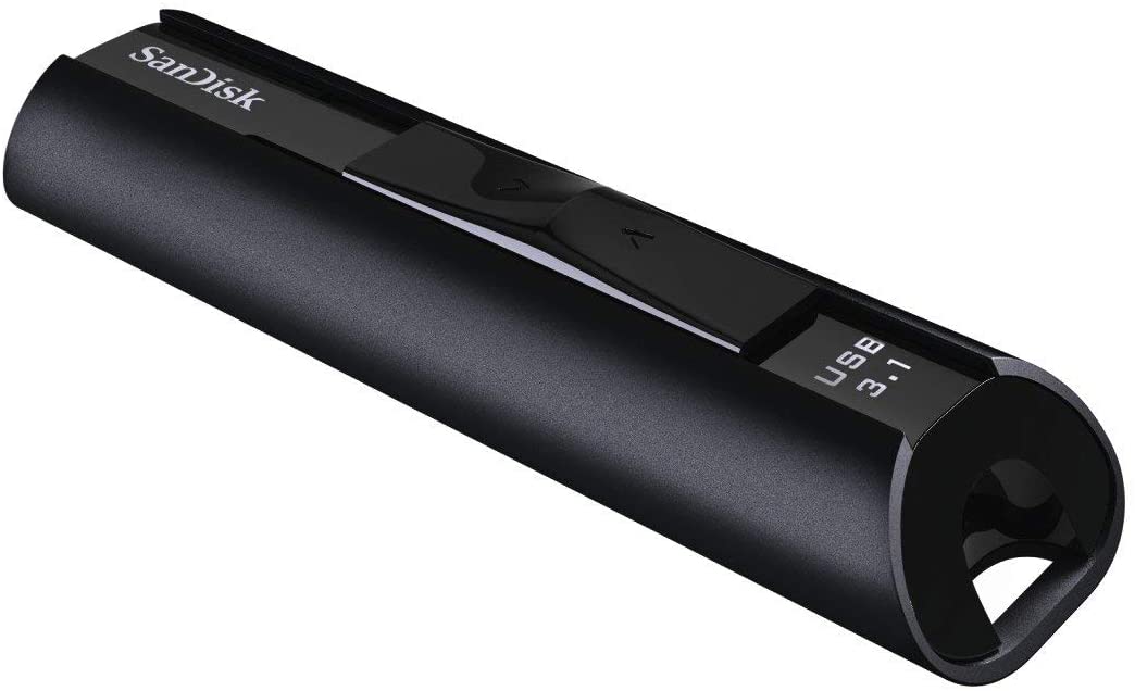SanDisk 128GB Extreme Pro USB3.1 Solid State Flash Drive CZ880 Black 420MB/s Lif image 3
