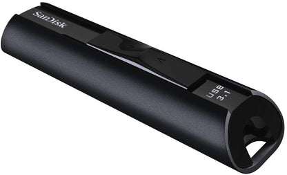 SanDisk 128GB Extreme Pro USB3.1 Solid State Flash Drive CZ880 Black 420MB/s Lif image 3