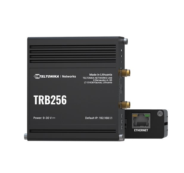 Teltonika TRB256 Industrial IoT Gateway, 4G/LTE(Cat 4), Dual SIM, 450 MHz BAND, image 0