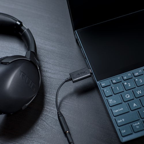 ASUS AI Noise-Cancelling Mic Adapter USB-C 3.0mm, Enhance Micro Performance, Com image 3