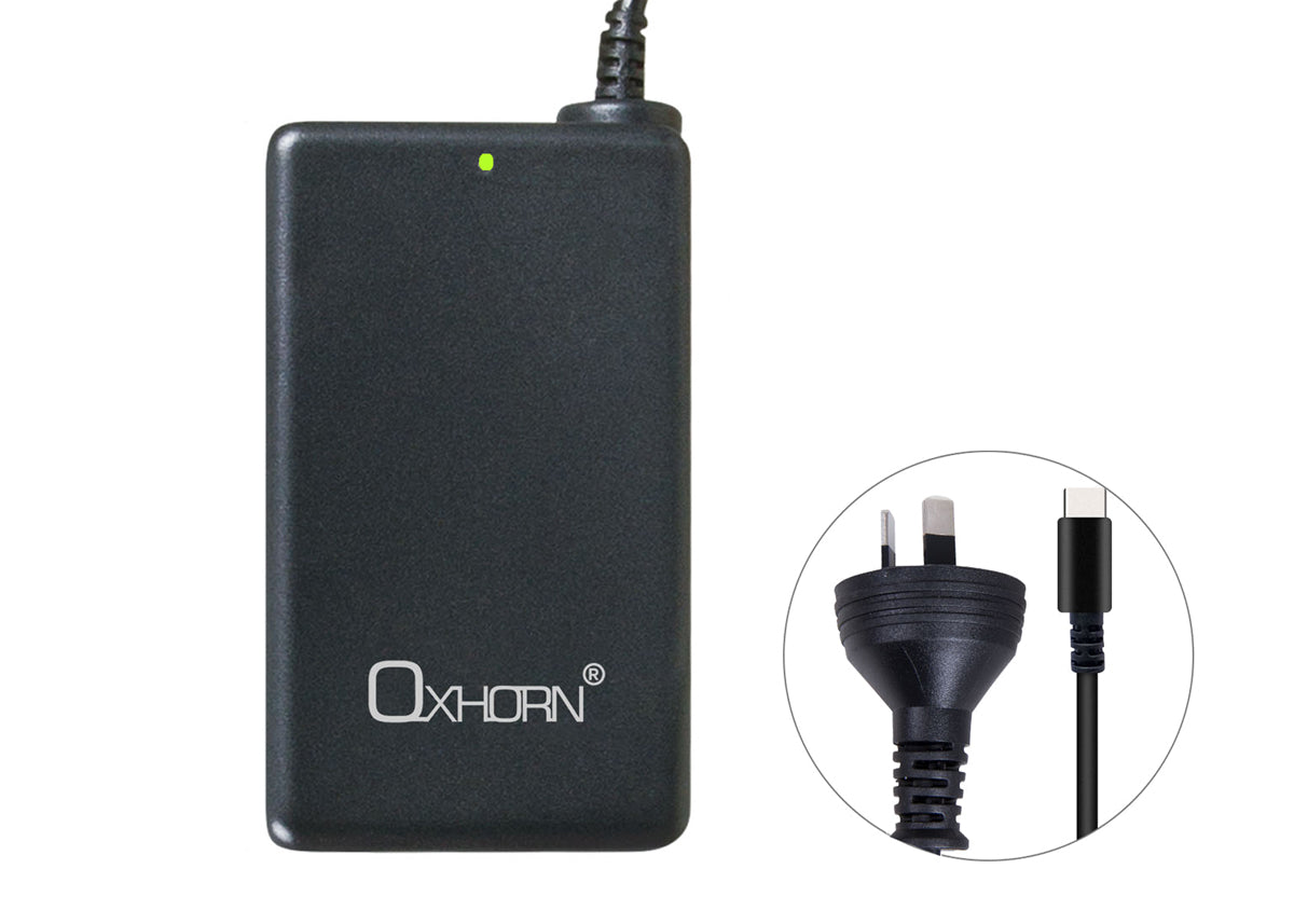 Oxhorn 65W AC Power Adapter USB-C Charger Power Delivery for Lenovo HP Dell Asus image 0
