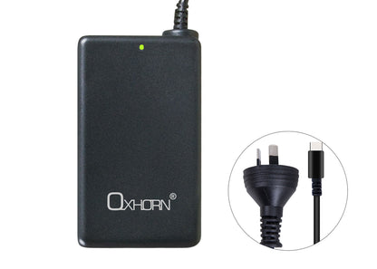Oxhorn 65W AC Power Adapter USB-C Charger Power Delivery for Lenovo HP Dell Asus image 0
