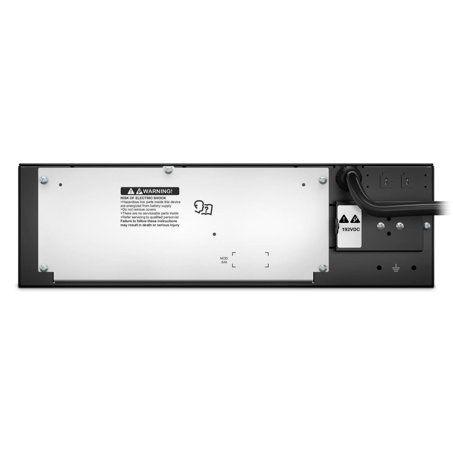 APC Smart-UPS SRT 192V External Battery Pack, 3U RM, Lead Acid Battery image 1