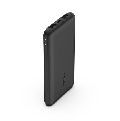 Belkin BoostCharge Power Bank 10K (Triple-Port) - Black (BPB011BTBK), 2xUSB-A, 1 image 0