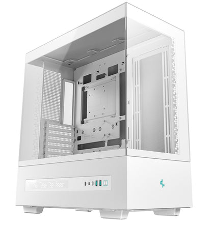 DeepCool CH690 DIGITAL WH Mid-Tower ATX Case, Panoramic Design,  Support up to 4 image 0