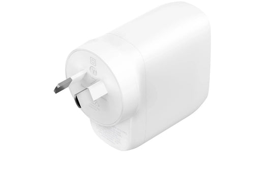 Belkin BoostCharge Pro Dual USB-C Wall Charger with PPS 60W - White (WCB010auWH) image 1