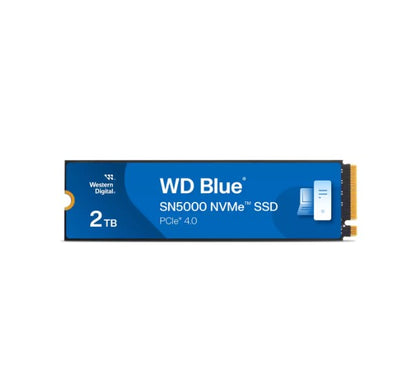 Western Digital WD Blue SN5000 NVMe™ 2TB SSD M.2 2280, 5,150MB/s R 4,850MB/s W image 0