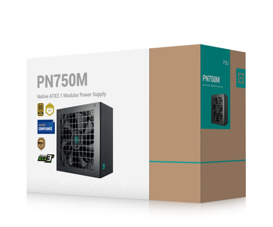 DeepCool PN750M Gamer Storm 80+ Gold Certified Fully Modular ATX Power Supply 12 image 0