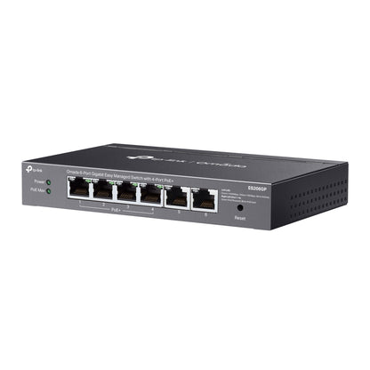 TP-Link ES206GP Omada 6-Port Gigabit Easy Managed Switch with 4-Port PoE+ image 2