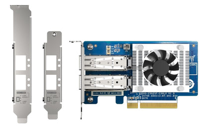 QNAP QXG-25G2SF-CX6 PCIe supported NAS PCIe Gen4 x8 image 0