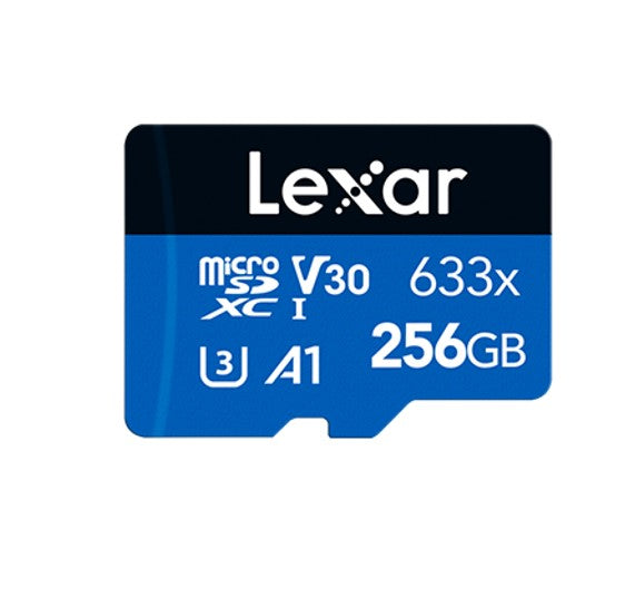 Lexar High-Performance 633x microSDHC/microSDXC UHS-I 256GB – C10, A1, UHS-I ( image 0