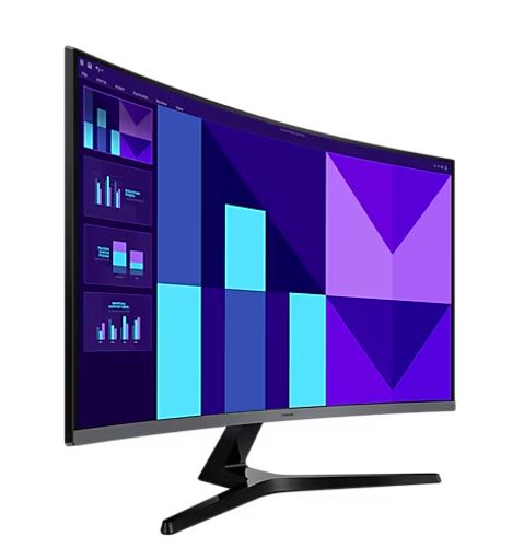 Samsung 32' S39GD FHD 75Hz Curved Monitor 1920x1080 4ms 16:9 1500R 100Hz Tilt VE image 2