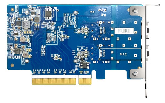 QNAP QXG-25G2SF-CX6 PCIe supported NAS PCIe Gen4 x8 image 1